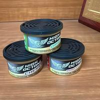 Désodorisant de voiture biologique longue durée 60 jours, désodorisant en fibre de bois en conserve, vente en gros, OEM, marque privée disponible
