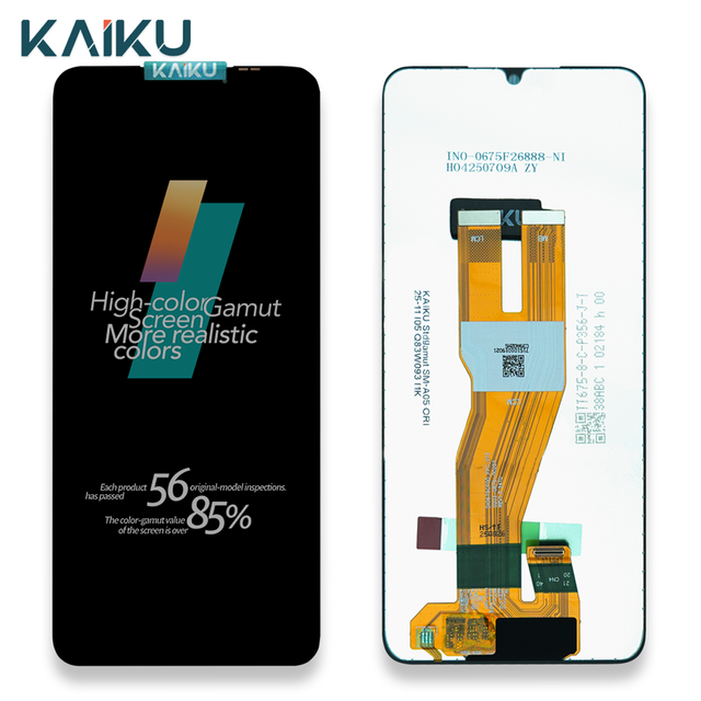 Kaiku LCD for Samsung A05 Mobile Phone Screen Replacement with Frame Original Display for Samsung Galaxy A02 A03 A04 A05s
