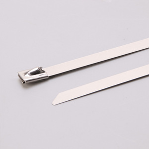 Attaches-câbles en acier inoxydable Jhong, matériau 304, largeur 3,6-19 mm, pour le regroupement et la fixation des conduites d'ingénierie - Product Image 2