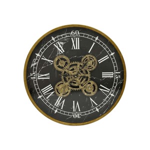 Nhà Máy Trực Tiếp Thiết Kế Mới Cũ Retro Phong Cách Cơ Khí Phong Trào Bánh Đồng Hồ Treo Tường Cho Phòng Khách Phòng Ngủ - Product Image 1