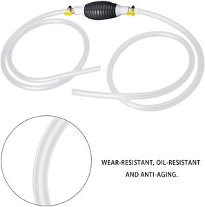 Bomba de transferencia de combustible de sifón, gasolina de sifón de <span class=keywords><strong>gas</strong></span> manual/combustible/líquido/<span class=keywords><strong>agua</strong></span> - Product Image 5