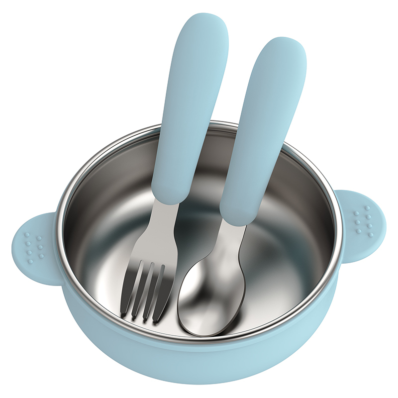 Food Grade Silicone Double Eared Baby