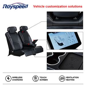 Sièges de voiture canapé-lit en cuir PU imperméable multifonctionnel personnalisé pour Sprinter Van & <span class=keywords><strong>Vito</strong></span> fabriqués à partir de tissu durable - Product Image 5