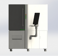 Machine de découpe laser à fibre compacte 6060, découpeuse CNC de bureau pour acier inoxydable, MDF, acrylique, contreplaqué, pierre