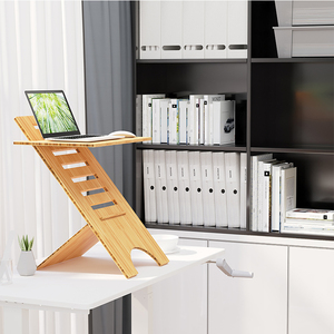 Productos de bambú personalizados iPad/soporte de ordenador fábrica de bambú soporte de ordenador portátil de Bambú - Product Image 5