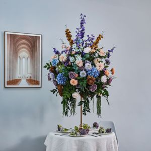 Nuevo Arreglo Floral de Mesa de 60cm, Bola de Flores Artificial para Decoración de Mesa de Boda, Decoración de Sala de Estar - Product Image 4