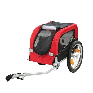 Remorque de vélo cargo en aluminium 2in1 Remorque de vélo pour animaux de compagnie et chiens à usage extérieur - Product Image 6