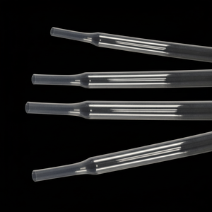 Tube thermorétractable FEP 16mm ID x 32mm OD 3/4 ''manchon transparent Flexible Durable résistant à l'acide pour le câblage industriel et médical - Product Image 1