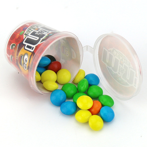 7g Mini Cup knusprige bunte Schokoladen bohnen bonbons - Product Image 5