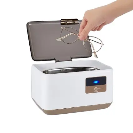 Popular Style 600ml Capacity Ultrasonic Cleaner For Cleaning Glasses Ring Jewelry Dental Ultrasonic Cleaning Machine