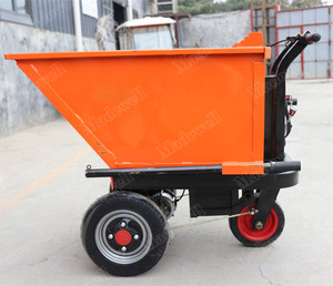 Vente directe usine <span class=keywords><strong>Chariot</strong></span> de manutention à trois roues poussé à la main pour le transport de marchandises et les travaux d'ingénierie - Product Image 4