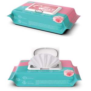 Toalhetes húmidos não tecido da amostra do oem, toalhetes baratos do bebê do estilo popular - Product Image 6