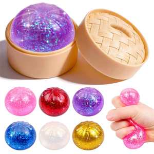 Giocattolo Antistress Virale a Forma di Panino, Squishy a Lenta Risalita in Zucchero di Malto, Divertente Giocattolo Antistress Novità - Product Image 4