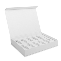 Emballage cosmétique de luxe personnalisé YuXuan avec gaufrage et laminage mat, doublure en éponge recyclée, fermeture magnétique, boîte cadeau