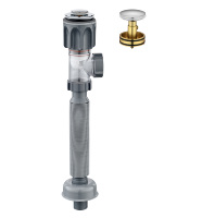 Meuble de salle de bain extensible en plastique de style moderne avec système de drainage efficace, gain de place, pour canalisations de vidage courantes