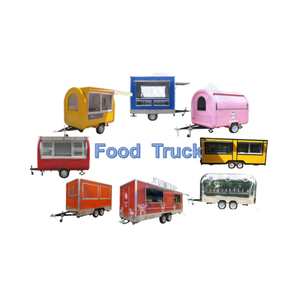 Vente chaude voiture alimentaire personnalisée de haute qualité 2025 remorque alimentaire mobile entièrement équipée café-bar remorque de restauration rapide - Product Image 4