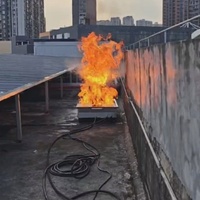 Système automatique de simulation d'incendie d'émetteur de flamme pour la démonstration de foreuse d'incendie-équipement et accessoire de lutte contre l'incendie