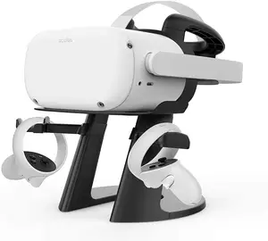 VR支架耳机显示器支架和控制器支架安装站，用于Oculus Quest/Quest 2/裂痕S