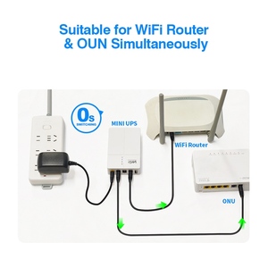 WGP OEM Proveedor Mini Ups Smart Portable 5V 9V 12V 12V 13500mAh Soporte QC 3,0 Mini DC Ups Batería de respaldo para enrutador <span class=keywords><strong>WiFi</strong></span> - Product Image 3
