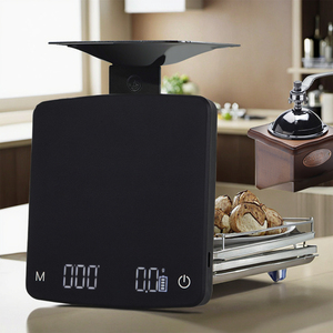 मिनी पोर्टेबल पेशेवर कॉफी स्केल ऑटो परिकशन बैरिस्ता रसोई पैमाने थोक कोरा इलेक्ट्रिक 0.1 जी - Product Image 3