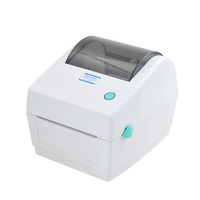 Imprimante thermique de bureau USB XP-480B prenant en charge l'impression de codes-barres pour les cartes d'embarquement des agences de voyage et les bons de livraison logistique 4x6