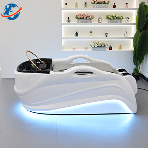Champú de circulación de agua para cabeza de Spa eléctrico, cama de masaje para lavado de cabello, para peluquería, novedad - Product Image 4