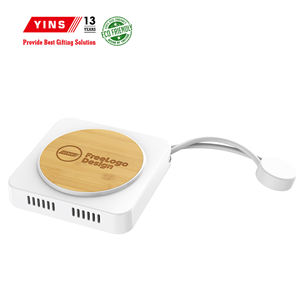 Haut-parleur Bluetooth magnétique LED personnalisé avec logo, version 5.3 TWS, mini enceinte sans fil pour cadeaux promotionnels d'entreprise - Product Image 1