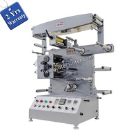 Imprimante flexographique automatique à deux couleurs UGS20 pour feuilles de blister en aluminium de table, machine d'impression flexographique pour rouleaux d'étiquettes à ruban
