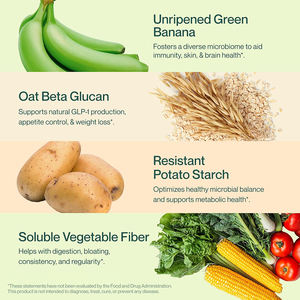 Gezondheidszorg Dagelijks Biologisch Glutenvrij Vegan Prebiotisch Vezelpoeder Voedingssupplement Ondersteunt de Spijsvertering Aroma Goed - Product Image 3