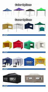 भारी शुल्क वाटरप्रूफ पॉप वानिंग कैनोपी टैंट सनशेड डिवाइस वाणिज्यिक होम गार्डन आउटडोर गैज़बो शादी पार्टियों - Product Image 6