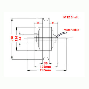 12 pouces 36V 48V 500W 1000W 1500W 2000W sans brosse sans engrenage électrique petit Scooter vélo Ebike <span class=keywords><strong>moteur</strong></span> avec <span class=keywords><strong>roue</strong></span> <span class=keywords><strong>avant</strong></span> - Product Image 5