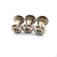 Vis de connexion pour meubles en zinc plaqué standard fabriquées en Chine M4 M8