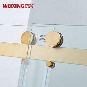 Cabina Doccia Scorrevole Doppia Senza Telaio OEM ODM per Villa, Hotel e Casa, con Vetro Temperato e Porta in Acciaio Inossidabile - Product Image 4
