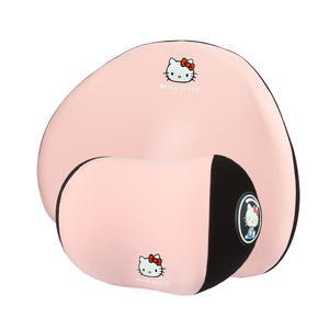Cuscino per il collo con poggiatesta per auto Hello Kitty con Memory Foam di raffreddamento e ventilazione Design carino cuscino universale per seggiolino auto - Product Image 1