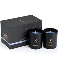 Juego de Regalo de Velas Aromáticas de Lujo, Velas de Cera de Soya Personalizadas con Fragancia