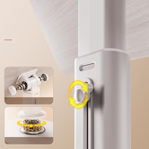 Boneruy R28 Xách Tay Đọc Sách Đứng Có Thể Điều Chỉnh Bằng Gỗ Trở Lại Bảng Điều Chỉnh 360 ° Xoay Đàn Hồi Cuốn Sách Clip Kim Loại Hợp Kim Nhôm Bookends - Product Image 4