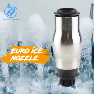 Fontaine décorative de jardin <span class=keywords><strong>en</strong></span> <span class=keywords><strong>pierre</strong></span> moderne <span class=keywords><strong>en</strong></span> acier inoxydable et plastique argenté avec buse à eau Euro Ice de Guangdong Water Crown Outdoor Hotel - Product Image 5