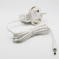 Adaptateur secteur AC/DC 8V 0.8A avec prise PC/ABS pour appareils électroniques, certifié ETL CE FCC UKCA RoHS RCM KC PSE CCC