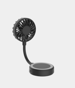 Ventilatore Portatile Pieghevole con Ventosa Magnetica e Batteria Ricaricabile, Regalo Promozionale OEM, Facile da Trasportare, Ventilatore di Raffreddamento K00 - Product Image 6