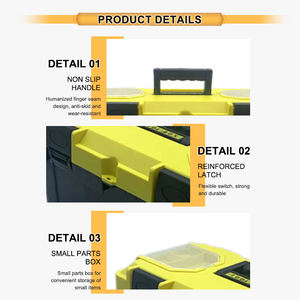 Prezzo di fabbrica portatile impermeabile antipolvere leggero strumento di copertura protettiva in plastica rigida portautensili personalizzabile - Product Image 3