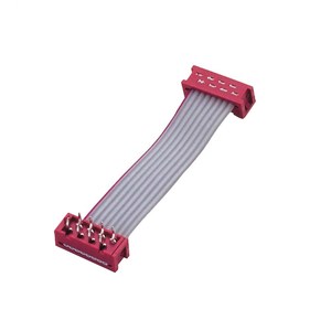 Kırmızı IDC Kablo 1.27mm Kırmızı Mikro Match - Kırmızı Mikro Match IDC Düz Şerit Kablo L=100mm - Product Image 1