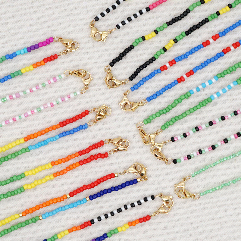 Fashion Pig Nose Acrylic Maskes Chain