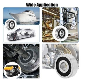 ตลับลูกปืนเม็ดกลมขนาดเล็กความเร็วสูงตลับลูกปืน6206ร่องลึกทำจากเหล็กแถวเดียว6203 608สำหรับก่อสร้าง6301 609 6307 - Product Image 5