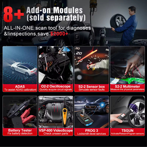 Herramienta de diagnóstico bidireccional X431 PRO TT LAUNCH 2026, recién lanzada, conector DBSCar VII, herramienta de escaneo OBD2 X431 V - Product Image 2