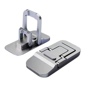 ขาตั้งแล็ปท็อปขนาดเล็ก2ชิ้นอลูมิเนียมปรับมุมได้2มุมขนาดกะทัดรัดและทนทานพกพาได้อเนกประสงค์สำหรับบ้านหรือสำนักงานที่บ้าน - Product Image 4