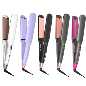 <span class=keywords><strong>Plancha</strong></span> de Pelo <span class=keywords><strong>Profesional</strong></span> con Logotipo Personalizado, <span class=keywords><strong>Plancha</strong></span> de <span class=keywords><strong>Titanio</strong></span> Rosa de Calentamiento Rápido a 450 Grados para Mujeres - Product Image 3