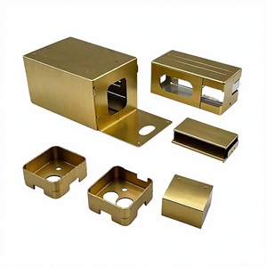 Fabricación de Piezas Metálicas de Latón a Medida, Estampado y Doblado con Tratamiento de Superficie - Product Image 1