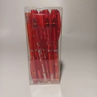 Stylo gel effaçable magique noir bleu rouge vert de haute qualité en plastique pour l'école et le bureau, vente chaude, avec logo personnalisé