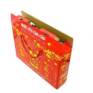 Boîtes à gâteaux rectangulaires rigides à rabat télescopique, écologiques, recyclées, 3 mm, finition mate, revêtement UV, en papier offset, vente en gros OEM - Product Image 1