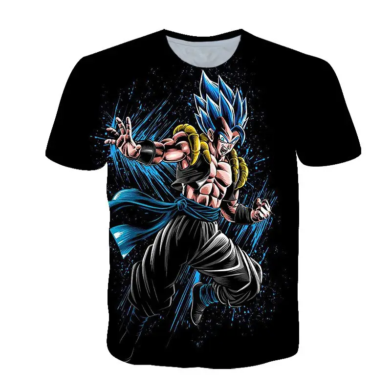 Custom 3D Printed Shirt for Men 2022 Japanese Anime Cartoon Fashion Tees 3D Printing T shirt From Men Casual Plus Size Tops